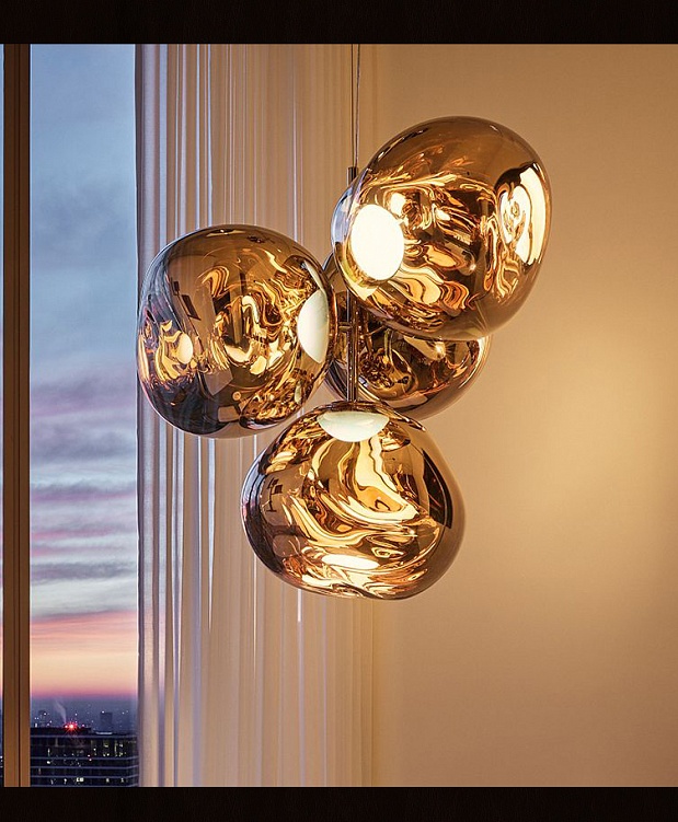 Подвесной светильник MELT COPPER фабрики Tom Dixon в наличии Фото N4